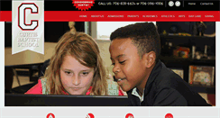 Desktop Screenshot of curtisbaptistchristianschool.org